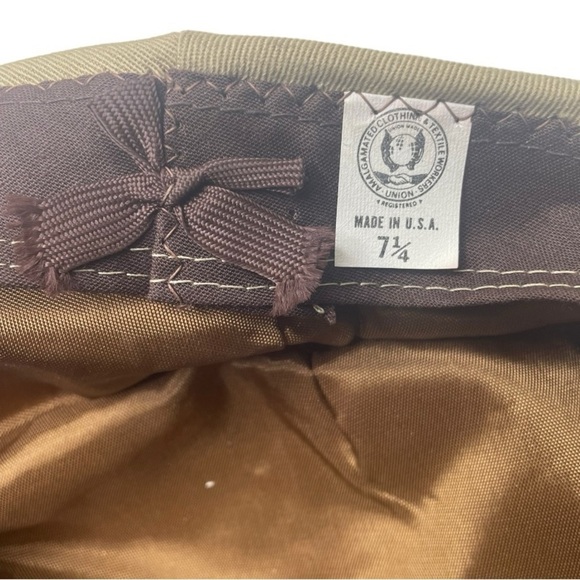 Vintage Trav’Ler By Country Gentlemen Tan Beret Hat - Picture 5 of 7